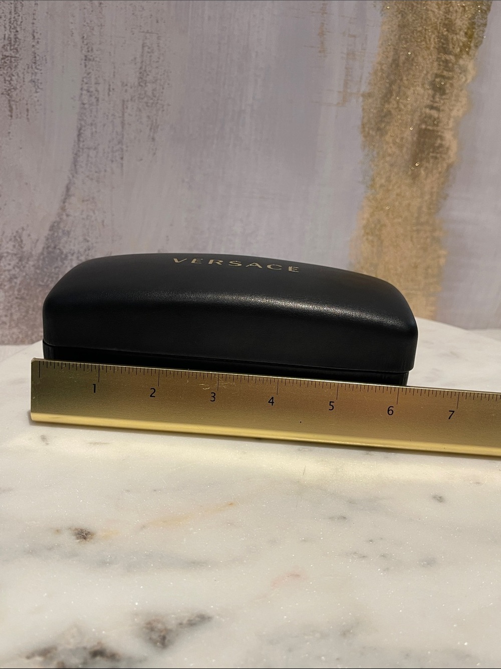 New Black VERSACE glasses case w/box ๐ - Picture 7 of 8